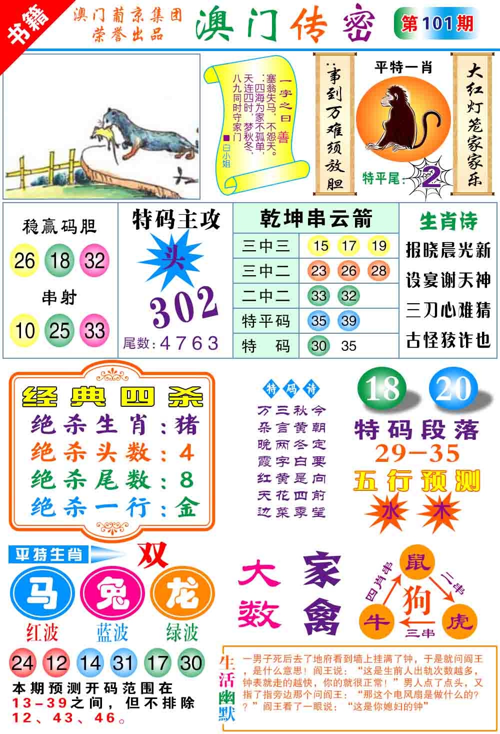 101期澳门传密心水[图]